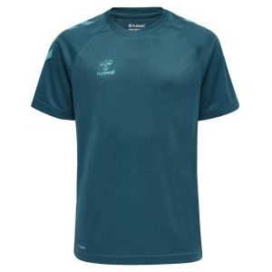 Hummel T-shirt à Manches Courtes Core Xk Core Poly 116 cm Blue Coral