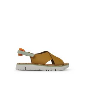 Camper Sandales cuir ORUGA TWINS Beige - Couleur Beige - Taille 40