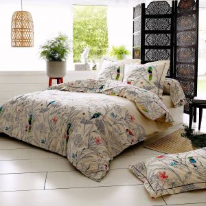 Tradilinge Parure de lit coton brut Amazonia 240 x 220 cm