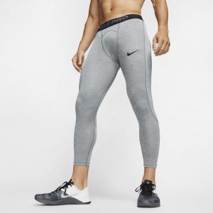 Image de Nike Legging 3/4 Pro pour Homme - Gris - Taille S - Male