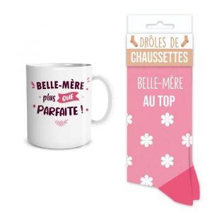 STC - Coffret Mug et Chaussettes - Belle Mère - 30922
