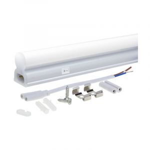 Optonica Réglette LED Type T5 avec Interrupteur 4W 320lm (30W) IP20 310mm - Blanc du Jour 6000K