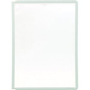 Image de Durable 560610 Sherpa Vario Panel Plaque Pochette Polypropyl&egrave;ne pour Document A4 avec Cadre Profil&eacute; Gris Lot de 5