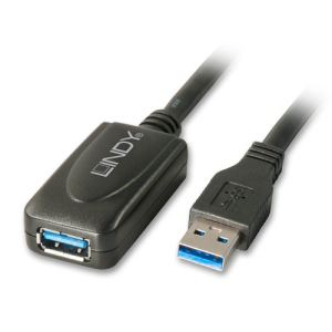 Lindy 43155 - Rallonge USB 3.0 active 5 m.