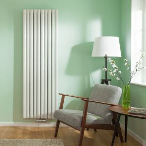 Hudson Reed Radiateur design vertical raccordement central Vitality Caldae 178 cm x 59 cm x 7,8 cm 2169 Watts