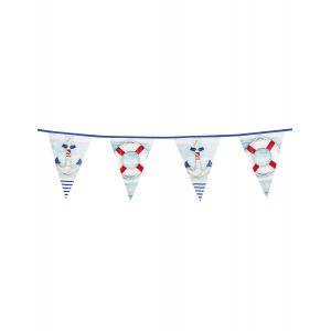 Guirlande 15 fanions marin 6 m