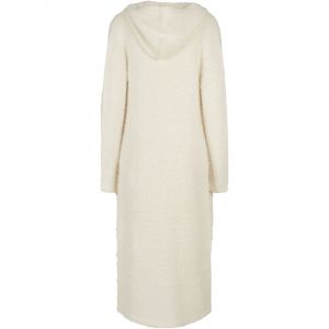 Urban classics Cardigan long femme hooded feather-grandes tailles