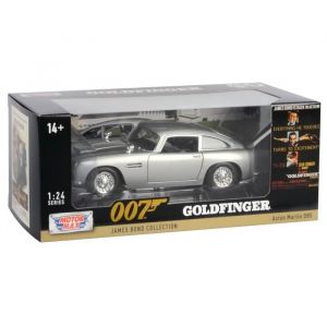 V&eacute;hicule miniature - Voiture miniature reproduite 1:24 Aston Martin DB5 James Bond "GOLDFINGER" 79857