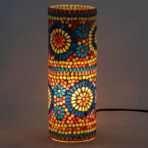 Signes Grimalt Lampe de table mosaïque design exotique