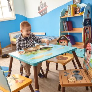 Image de Fantasy Fields Table pour chambre enfant ou bébé mixte garçon Pirate Island TD-11593A1