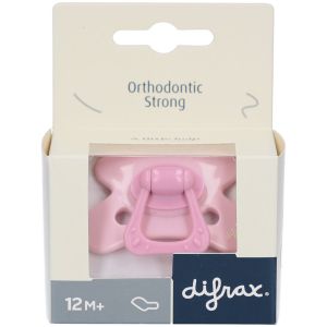Difrax Diffrax Sucette Dental +12 mois Gems - Rose Quartz