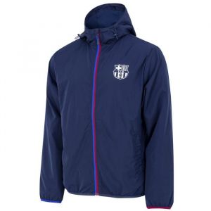 Veste Coupe vent - F.C. BARCELONA - Barça - Imperméable - Bleu