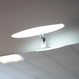 Kiamami Valentina Lampe Avec Led Ovale Pour Miroir De La Salle De Bain 20Cm / Alba