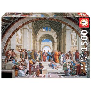 Image de Educa Puzzle 1500 pièces : Art Collection : Ecole d'Athènes