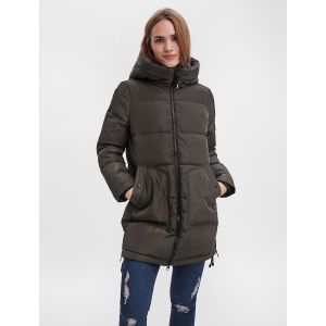 Vero Moda Doudoune longue à capuche Vert - Taille L;M;S;XL;XS
