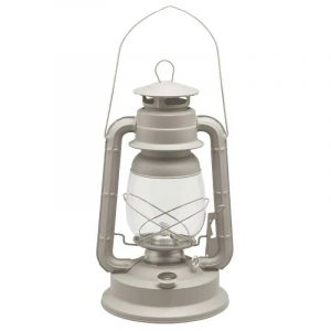 Cao Lampe &Agrave; P&eacute;trole Cr&egrave;me Ardoise Avec M&egrave;che