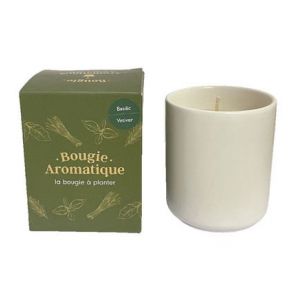 Drake Bougie 40h V&eacute;tiver et graines Basilic