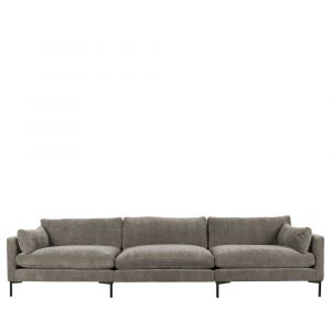 Zuiver Canapé 5 places en tissu café