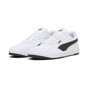 Puma Mixte Court Ultra Lite Basket, White Black, 43 EU