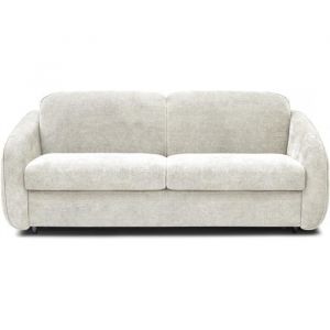 Habitat et Jardin Canapé convertible express tissu beige 3 places