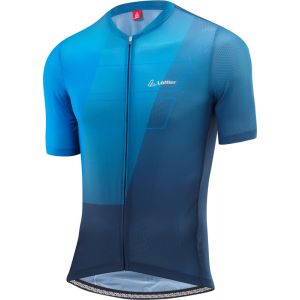 Löffler Loeffler Maillot à Manches Courtes Vent 52 Indigo