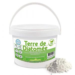 Terre de Diatomée Blanche - seau 10kg - Grade Alimentaire - Utilisable en Agriculture Biologique