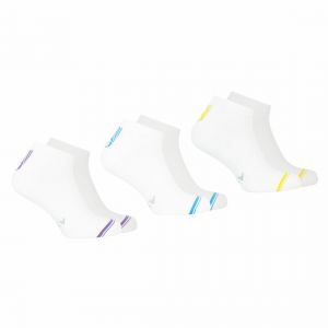 Athena Lot de 3 paires de socquettes homme Training Dry blanc en coton
