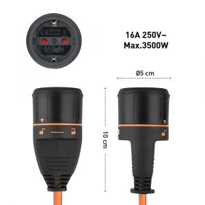 Electraline Enrouleur jardin electralock 30m