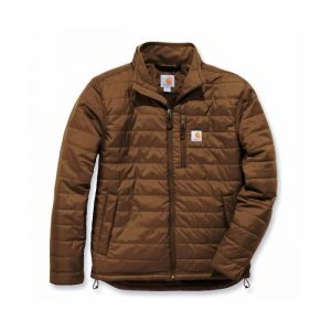 Carhartt Rain Defender Relaxed Fit Lightweight Insulated Jacket, VESTE GILLIAM Pour des hommes, BROWN,