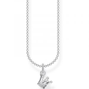 Image de Thomas Sabo Collier couronne en argent sterling 925 pour femme 38-45 cm