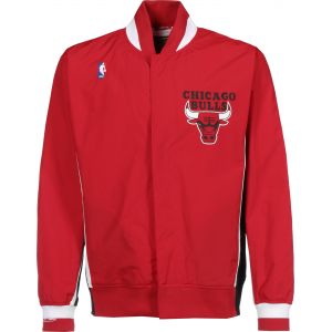 Mitchell & ness M&N Authentic Warm Up Veste Chicago Bulls 1992-93 Rouge