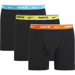 Nike Shorts Boxer Pack De 3 - Cactus/lightening/orange, pointure Small - ['Orange', 'Turquoise', 'Jaune'] - Taille Small