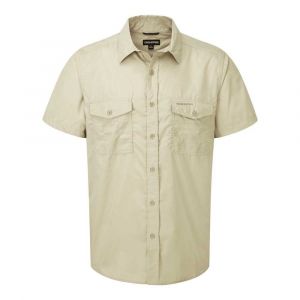 Craghoppers Chemise Manche Courte Kiwi M Oatmeal
