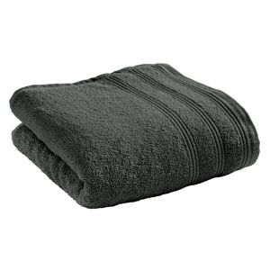 Univers décor Serviette de toilette "Spa" 50 x 100 cm / 400 gr/m² - Couleur: "Spa" Ardoise