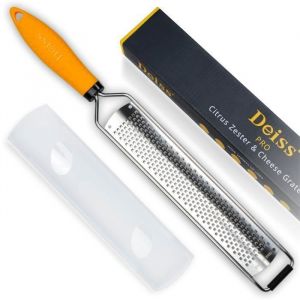 Deiss Pro Zesteur D'agrumes & Râpe À Fromage Manuelle