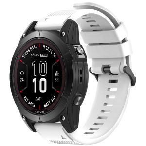 Imoshion Bracelet QuickFit en silicone - Connexion Garmin Watch 26 mm - Blanc
