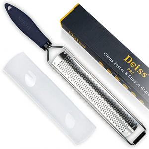 Deiss PRO Zesteur d'Agrumes & Râpe à Fromage Manuelle