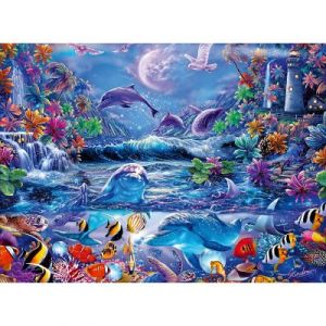 Ravensburger Puzzle Phosphorescent 500 pièces - La magie du clair de lune