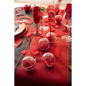 10 boules translucides