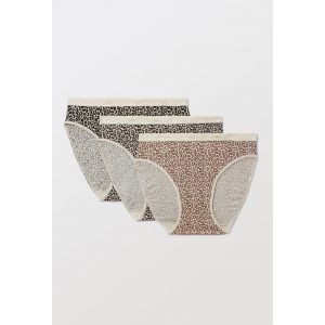 DIM Culotte Femme Les Pockets Coton Confortable x3