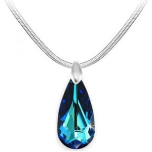 Collier Sc Crystal BS1512-SN016-BEBL - Couleur Unique - Taille Argenté