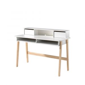 DRAWER Bureau enfant en bois blanc