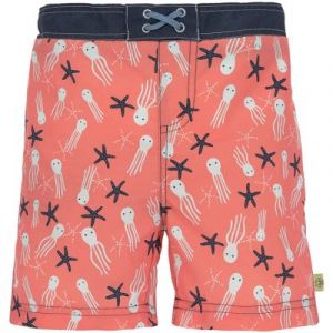 Image de Lässig Maillot de bain short Splash & Fun étoiles de mer corail (12 mois)