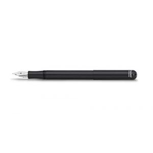 KAWECO LILIPUT AL INI BLACK FOUNTAIN PEN XF