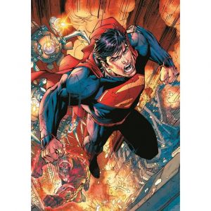 Trefl Puzzle 1000 pièces : Superman en action