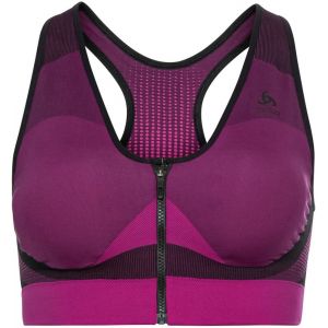 Odlo Seamless High Soutien-gorge de sport Femme, violet/noir S Brassières de sport