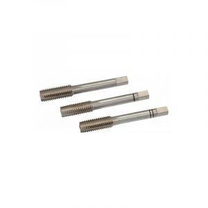 Sam Outillage Set de 3 tarauds hss 3 tarauds a main hss M3X0,5 mm