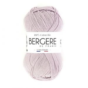 Pelote 100% COTON BIO - Bergère de France(...) - LILAS