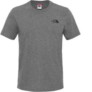 The North Face Simple Dome - T-shirt manches courtes Homme - gris M T-shirts