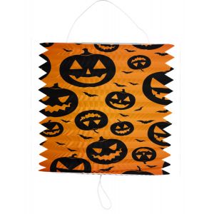 Lampion citrouille Halloween 16 x 22 cm